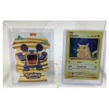 Pokemon Topps die cut Loudred Card, Pokemon Holo