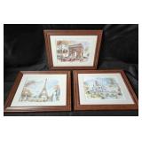 Framed Watercolor Prints by Legai