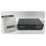 Denon DRW-660 Cassette Deck With Manual