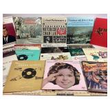 Vinyl Records: Shirley Temple, Alabama Christmas,
