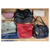 Bags: Coach, Dooney & Bourke, Hong Kong Clutch