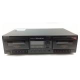 Sony TC-W365 Dual Cassette Deck Powers Up