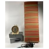 Scale, Metal Boxes, Upholstered Valance