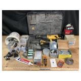 DeWalt Reciprocating Saw, Drill, Husky Carrier