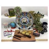 Imari Style Plate, Contack Game, Collectibles