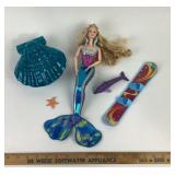 Barbie Mermaid Doll With Accessories