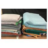 Quilted Moving Blankets in Neutral Colors