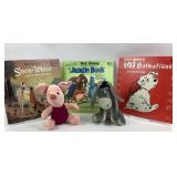 Vintage Disney Records and Plush collection