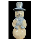 BBP 1994 Stoneware Snowman Figurine