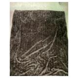 Brown Faux Fur Fabric Material