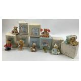 Cherished Teddies Figurines With Boxes