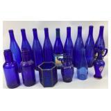 Cobalt Blue Glass Bottles And Vases
