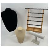 4 Jewelry Displays