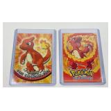 2 Pokemon Vintage topps Charmeleon Cards