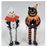 Johanna Parker Halloween Figurines Black Cat &
