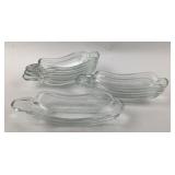 Indiana Glass Clear Glass Banana Split Dishes