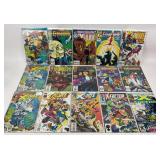 Comic books: Marvel X-Force, X-Factor, Excalibur