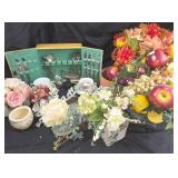 Oneida Silverware, Faux Floral Arrangements, Tea C