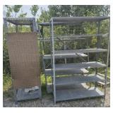 Metal Shelving Units (3)1 Measures:18 in. X 48