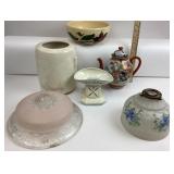 Light Fixture Shades, Porcelain Baby Scale, McCoy