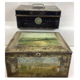 BP Bailey Lockbox, Beech Nut Plant Tin