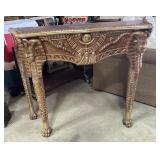 Egyptian style Pharoah side table