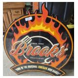 Decorative Sign For Brooks BBQ & Chicken,