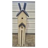 Wood Birdhouse Decoration - Roof Needs Repair40