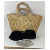 Woven Straw Tote, Clutch Bags, Princess Gardner