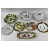 Noritake, Limoges, Handpainted Porcelain Plates