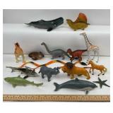 Zoological Toys: Giraffe, Lion, Dinosaurs