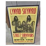 Replica Poster For Lynyrd Skynyrd