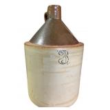 Stoneware Jug Crock Stamped 3