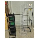 Wire Storage Rack (3 Shelves), Metal Storage Rack