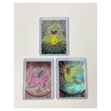 (3) Pokemon Vintage Topps Holographic Cards