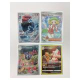 (4) Pokemon Full Art Cards