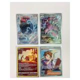 (4) Pokemon Full Art Cards