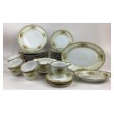 Kikusui China Floral Dinnerware Set