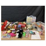 Toy Cars, Plush Toys, Art Supplies