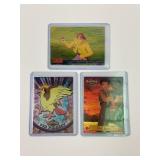 (3) Pokemon Vintage Topps Holographic Cards