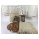 Decorative Linens, Cast Iron, Lantern