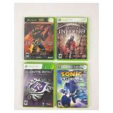 (4) Xbox Games