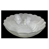 Pasari Indonesia Pressed Glass Leaf Bowl