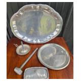 Armetale, Woodbury Pewter Platter, Serving Items