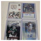 (4) Autograph Sports Cards