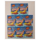 (8) 1991-92 O-Pee-Chee Hockey Packs
