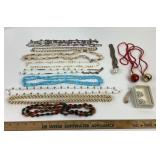 Beaded, Chain, Pearl, Gemstone Necklaces