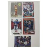 (5) Numbered Sports Cards