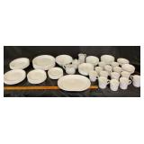 Corelle White Dinnerware Plates Bowls Platters