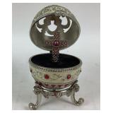 Vintage Egg Music Box